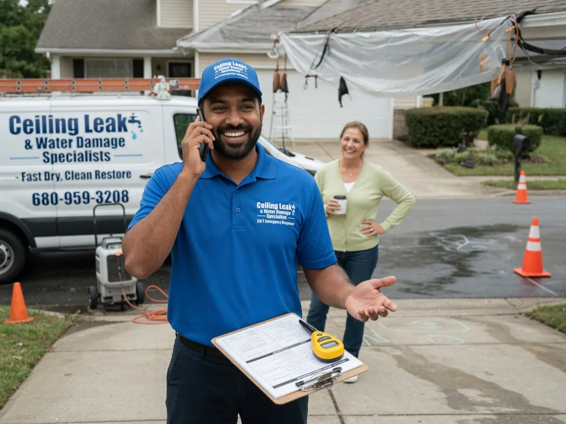 Ceiling Leak Cleanup Sparta, WI FAQs
